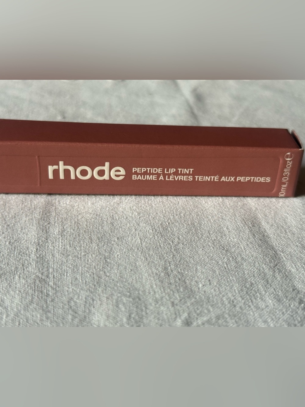 rhode Peptide Lip Tint Toast Rose Taupe 10ml Full Size New in Box